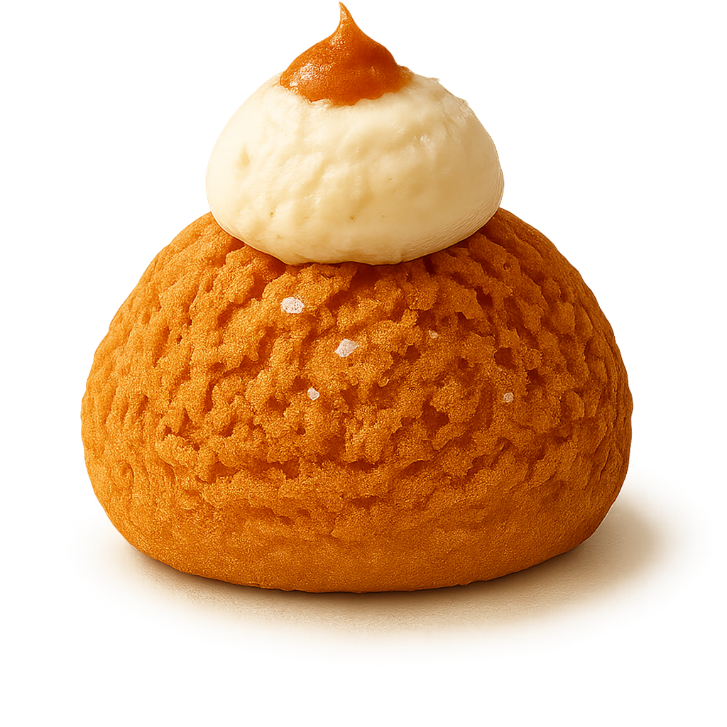 Chou Vanille - Caramel  beurre salé