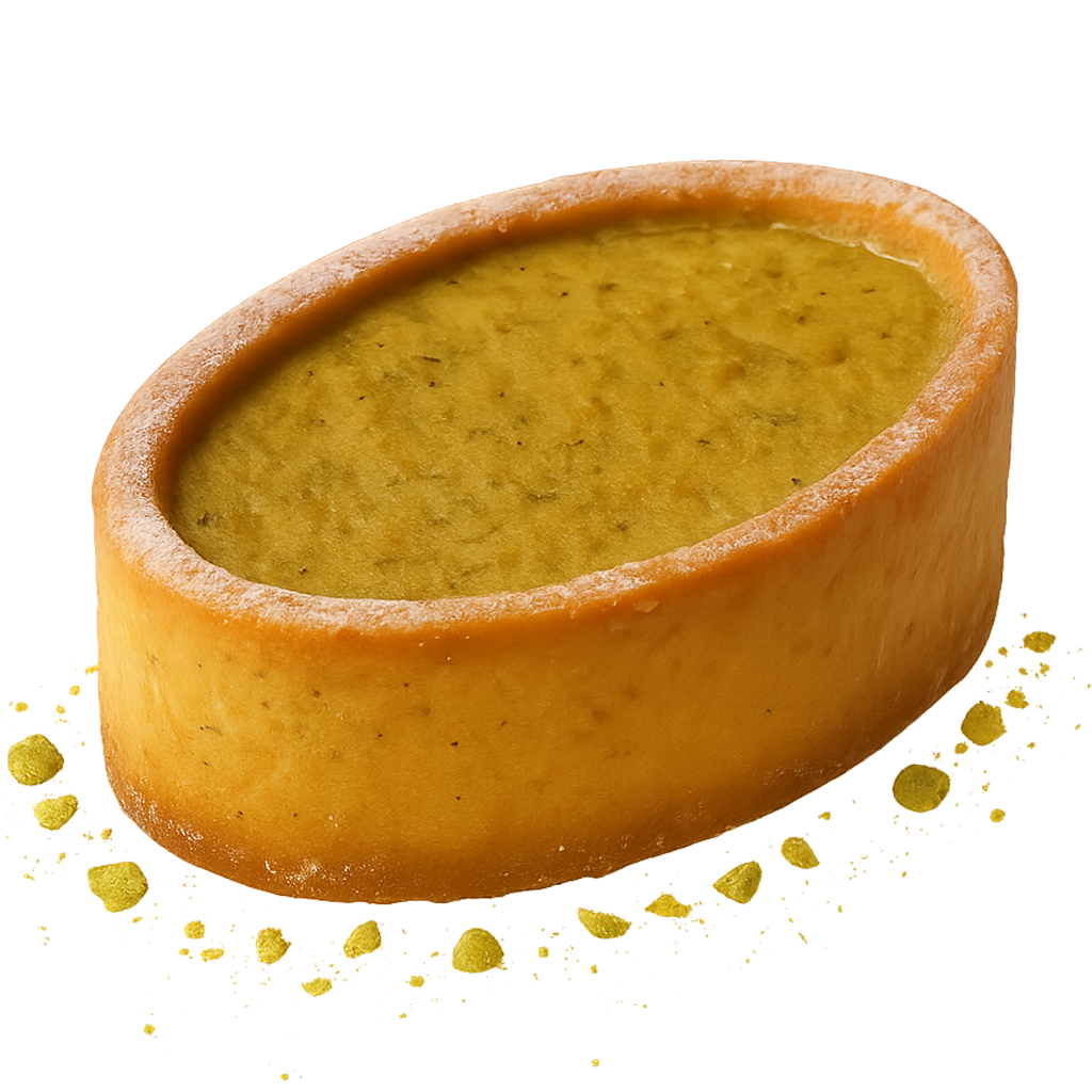 Flan à la Vanille de Madagascar Pistache