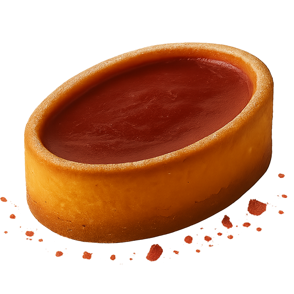Flan à la Vanille de Madagascar Framboise