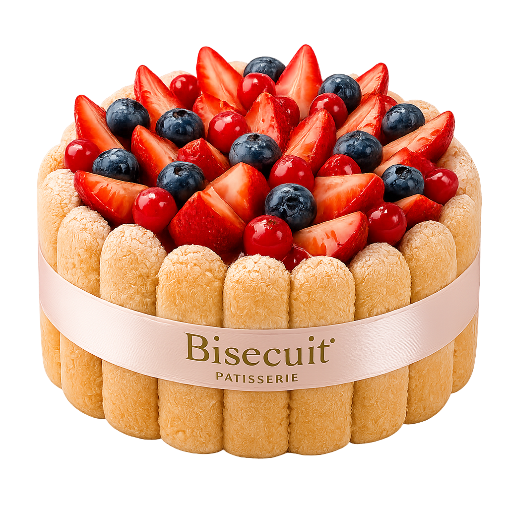 Charlotte Fruits rouges Grand Format